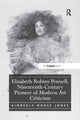Book cover of: Elizabeth Robins Pennell, Nineteenth-Century Pioneer of Modern Art Criticism. By: Kimberly Morse Jones