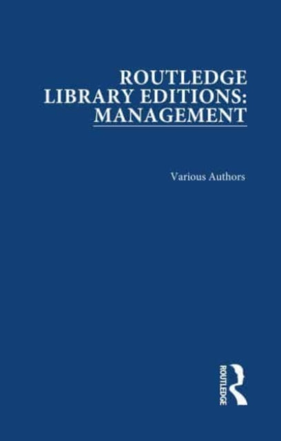 Book cover of: Routledge Library Editions: Management