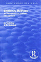 Book cover of: Revival: Efficiency Methods (1917). By: Margaret Mackillop