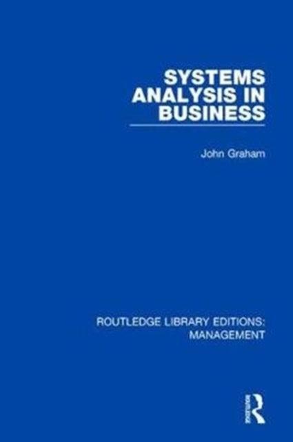Book cover of: Systems Analysis in Business. By: John Graham