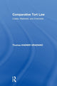 Book cover of: Comparative Tort Law. By: Thomas Kadner Graziano