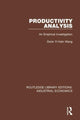 Book cover of: Productivity Analysis. By: Doris Yi-Hsin Wang