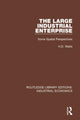 Book cover of: Large Industrial Enterprise. By: H. D. Watts