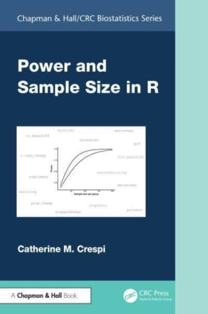 Book cover of: Power and Sample Size in R