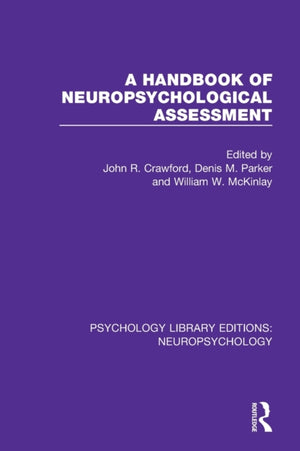 Handbook of Neuropsychological Assessment