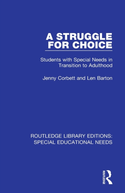 Book cover of: Struggle for Choice. By: Jenny Corbett