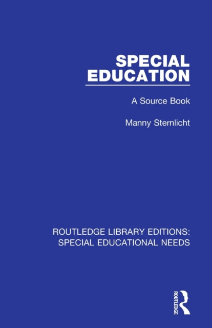 Book cover of: Special Education. By: Manny Sternlicht