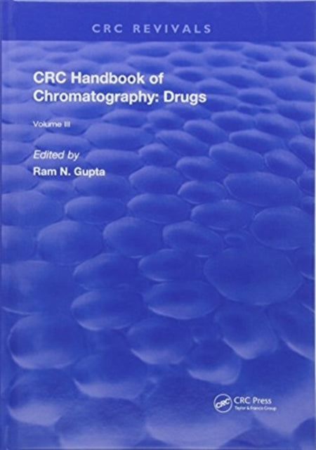 Book cover of: CRC Handbook of Chromatography. By: Ram N. Gupta