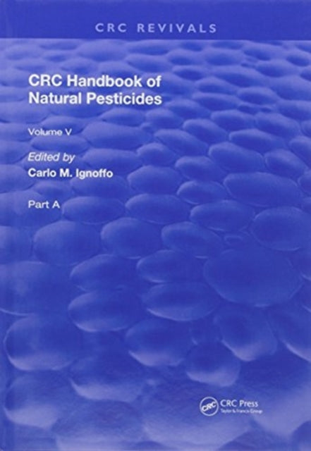 Book cover of: Handbook of Natural Pesticides. By: N. Bhushan Mandava