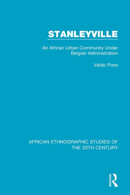 Book cover of: Stanleyville. By: Valdo Pons