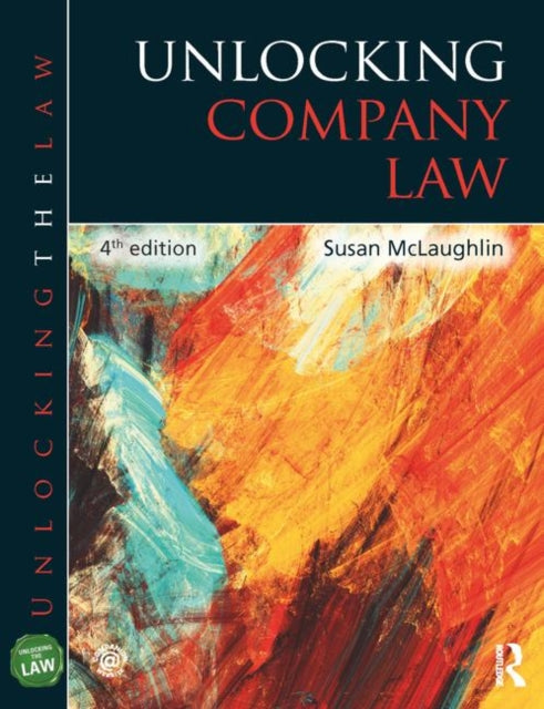 Book cover of: Unlocking Company Law. By: Susan McLaughlin