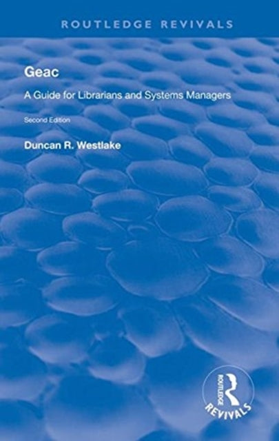 Book cover of: GEAC. By: Duncan R. Westlake