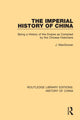 Book cover of: Imperial History of China