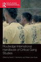 Book cover of: Routledge International Handbook of Critical Gang Studies. By: David Brotherton