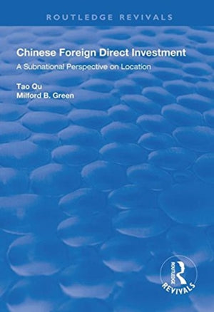 Chinese Foreign Direct Investment
