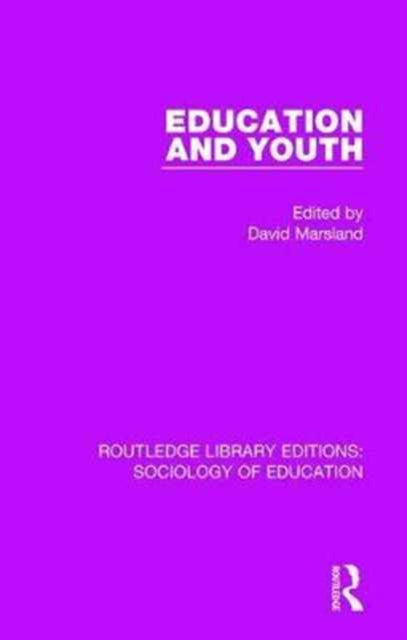 Book cover of: Education and Youth. By: David Marsland