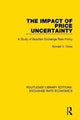 Book cover of: Impact of Price Uncertainty. By: Donald V. Coes