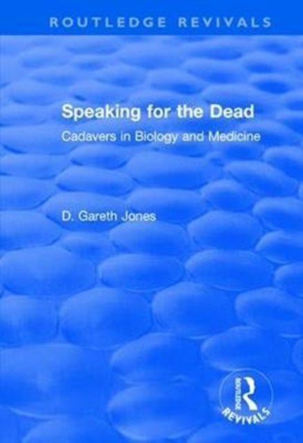 Book cover of: Speaking for the Dead. By: Jones, D. Gareth