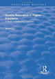 Book cover of: Quality Assurance in Higher Education