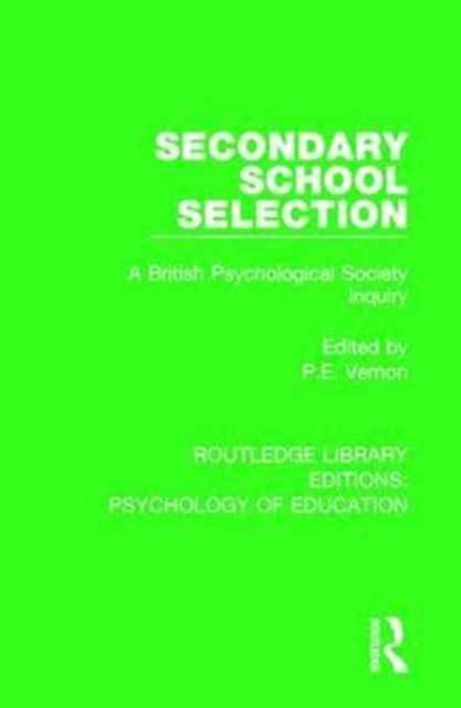 Secondary School Selection