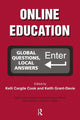 Book cover of: Online Education. By: Kelli Cargile Cook