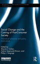 Book cover of: Social Change and the Coming of Post-consumer Society