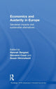 Book cover of: Economics and Austerity in Europe. By: Hannah Bargawi