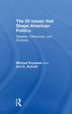 Book cover of: 25 Issues that Shape American Politics. By: Michael Kryzanek