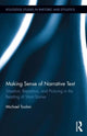 Book cover of: Making Sense of Narrative Text. By: Michael Toolan