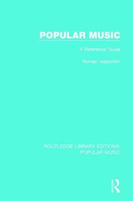 Book cover of: Popular Music. By: Roman Iwaschkin