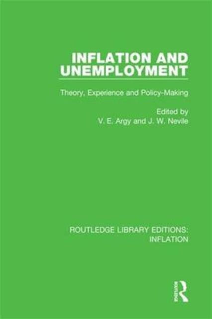 Book cover of: Inflation and Unemployment. By: Victor E. Argy