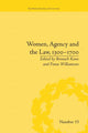 Book cover of: Women, Agency and the Law, 1300–1700. By: Bronach Kane