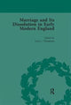 Book cover of: Marriage and Its Dissolution in Early Modern England, Volume 2. By: Torri L. Thompson