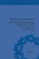 Book cover of: Readings on Audience and Textual Materiality. By: Carrie Griffin