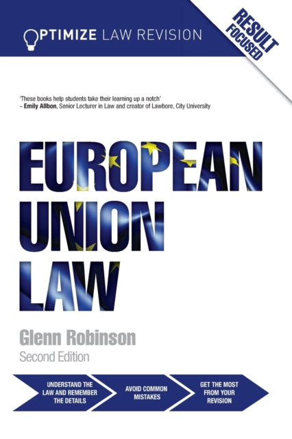 Book cover of: Optimize European Union Law. By: Glenn Robinson