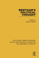 Book cover of: Bentham's Political Thought. By: Bhikhu Parekh
