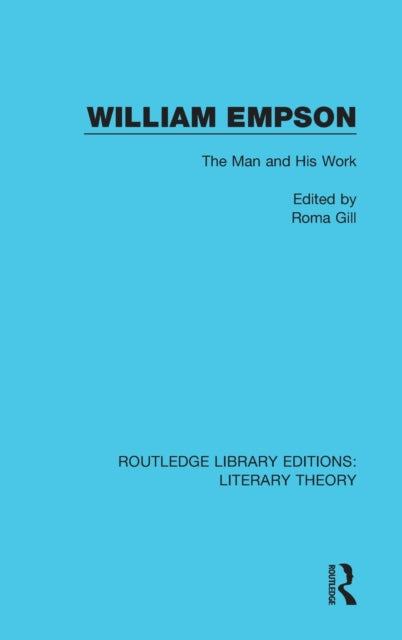 Book cover of: William Empson. By: Roma Gill