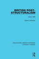Book cover of: British Post-Structuralism. By: Antony Easthope
