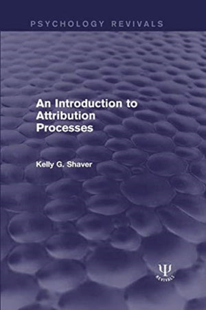 Introduction to Attribution Processes