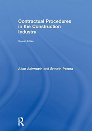 Contractual Procedures in the Construction Industry