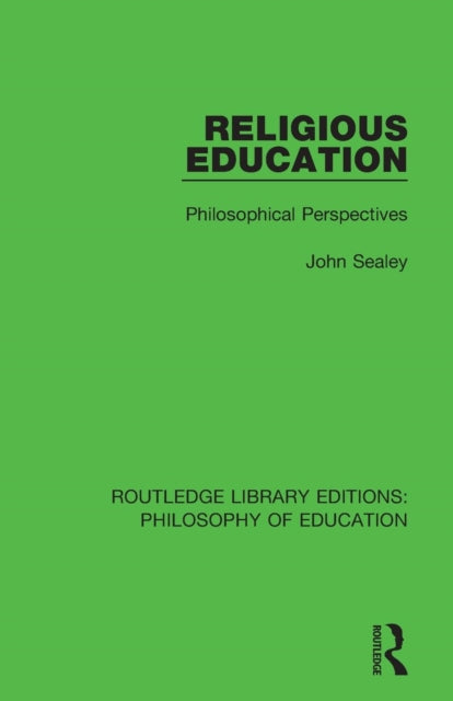 Book cover of: Religious Education. By: John Sealey