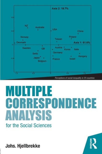 Book cover of: Multiple Correspondence Analysis for the Social Sciences. By: Johs Hjellbrekke