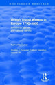 Book cover of: British Travel Writers in Europe 1750-1800. By: Katherine Turner