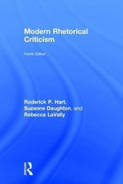 Book cover of: Modern Rhetorical Criticism. By: Roderick P. Hart