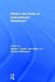 Book cover of: What's the Point of International Relations?. By: Synne L. Dyvik