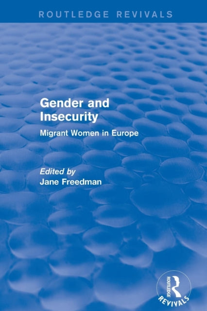 Book cover of: Gender and Insecurity. By: Jane Freedman