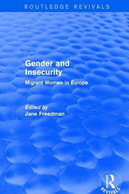 Book cover of: Gender and Insecurity. By: Jane Freedman