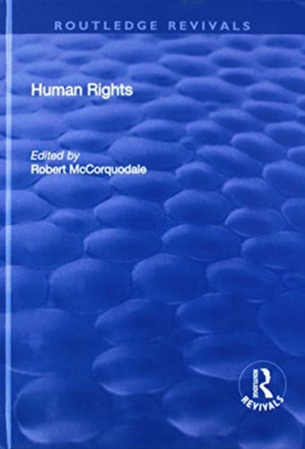 Book cover of: Human Rights. By: Robert McCorquodale