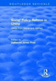 Book cover of: Social Policy Reform in China. By: Catherine Jones Finer