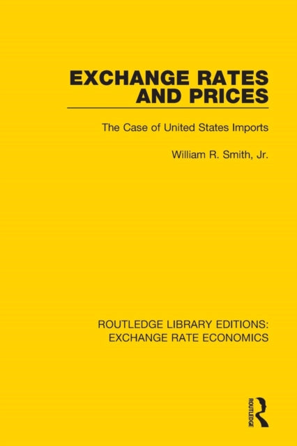 Book cover of: Exchange Rates and Prices. By: William Robert Smith